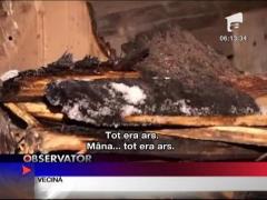 Un barbat din Maramures a zacut sub un munte de carbuni incinsi