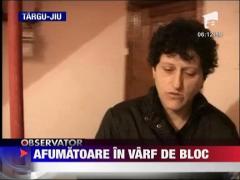 Afumatoare in varf de bloc