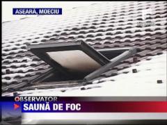 Cabana in flacari in Moeciu