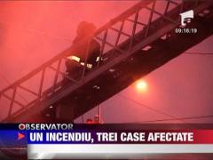 Incendiu puternic in Ploiesti