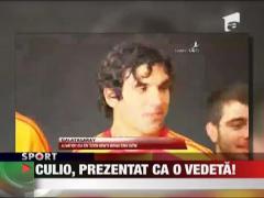 Culio, prezentat ca o vedeta