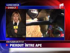 Pierdut intre ape si salvat cu elicopterul