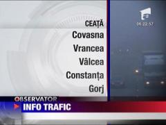 Trafic in conditii de iarna