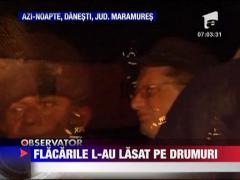 Incendiu la o casa in Maramures