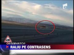 Pe contrasens pe centura Sibiului