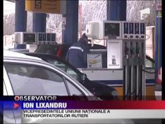 Transportatorii si soferii lupta pentru scaderea preturilor carburantilor