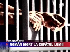 UPDATE / Roman mort in conditii suspecte intr-o inchisoare din Argentina