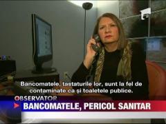 Tastele bancomatelor, bombe bacteriologice