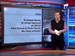 Trafic in conditii de ceata