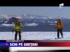 Schi pe ghetari, o senzatie unica