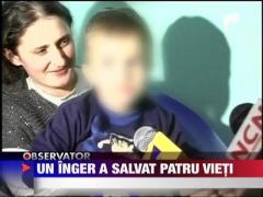 Un inger de 4 ani a salvat 4 vieti