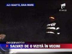 Flacari de cativa metri in Baia Mare