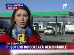 Soferii boicoteaza benzinariile
