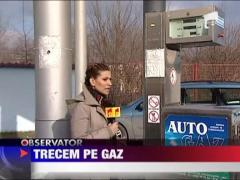 Soferii schimba benzina pe gaz