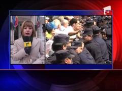 Pensionarii militari au pichetat la Constanta