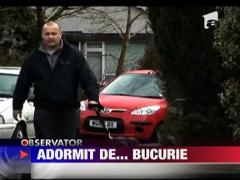 Cainele care adoarme de bucurie