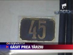 Un tanar din Caras-Severin a fost gasit mort in casa