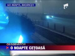 Val de ceata extrem de densa a acoperit tara