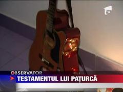 Testamentul lui Cristian Paturca