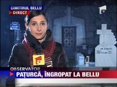 Paturca, ingropat la Bellu