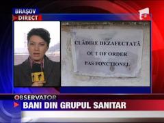 Taxa pe grupul sanitar de la Peles