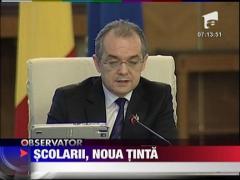 Scolarii, noua tinta a lui Emil Boc