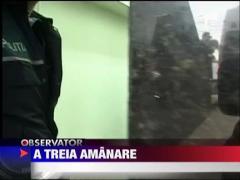 Procesul lui Deli-Iorga, amanat a treia oara