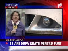 18 ani de inchisoare pentru furt de masini