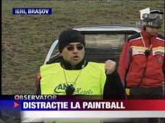 Distractie la paintball
