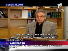 Finlandezii, inrobiti de alcool