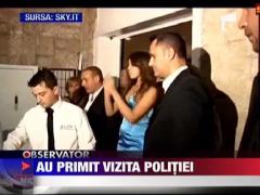 Amantele lui Berlusconi, vizitate de politie