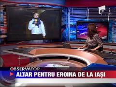 Altar pentru eroina de la Iasi