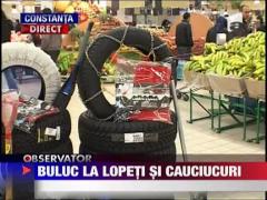 Buluc la lopeti si cauciucuri de iarna