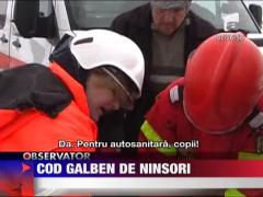 Ninsorile au facut victime pe sosele