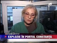 Explozie in portul Constanta