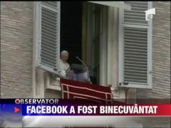 Papa Benedict al 16-lea a binecuvantat Facebook si Twitter