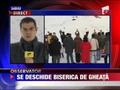 Se deschide biserica de gheata