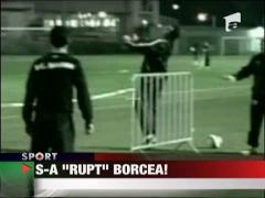Borcea s-a accidentat la muschii inghinali!