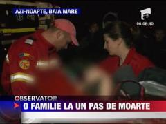 Baia Mare: Intoxicati cu monoxid de carbon ‎