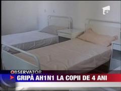 Copil de patru ani din Calarasi diagnosticat cu gripa AH1N1