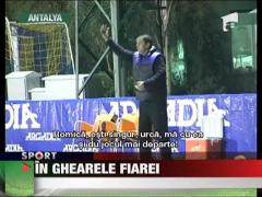 Steaua a terminat pe plus in Antalya