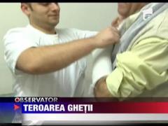 Teroare in Galati din cauza ghetii