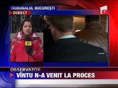 Sorin Ovidiu Vantu nu s-a prezentat la Tribunalul Bucuresti