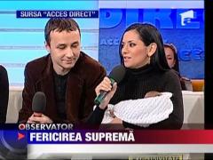 Analia Selis si-a "botezat" fiica la Acces Direct