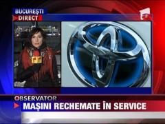 Masini Toyota rechemate in service