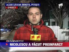 Constantin Nicolescu, seful CJ Arges, a facut preinfarct