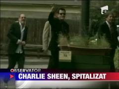 Charlie Sheen, internat dupa o supradoza de droguri?