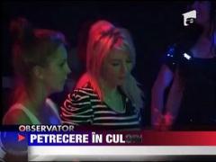 Petrecere cu bodypainting la Constanta