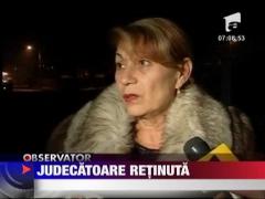 Judecatoare acuzata de luare de mita