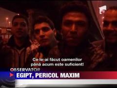 Egiptenii isi scriu istoria in strada, cu sange